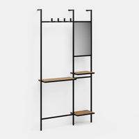 Blen | קונסולה לכניסה לבית בעיצוב מינימליסטי־מודרני עם מראה ומדפים