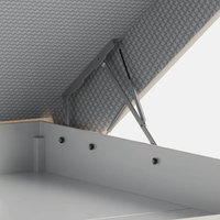 מיטה זוגית עם ארגז מצעים