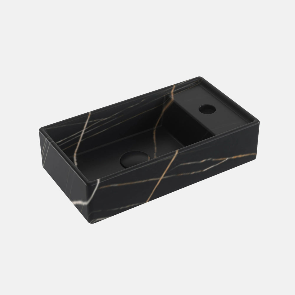 Lys | כיור חרס מונח בגימור קלקטה