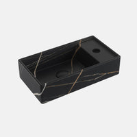 Lys | כיור חרס מונח בגימור קלקטה