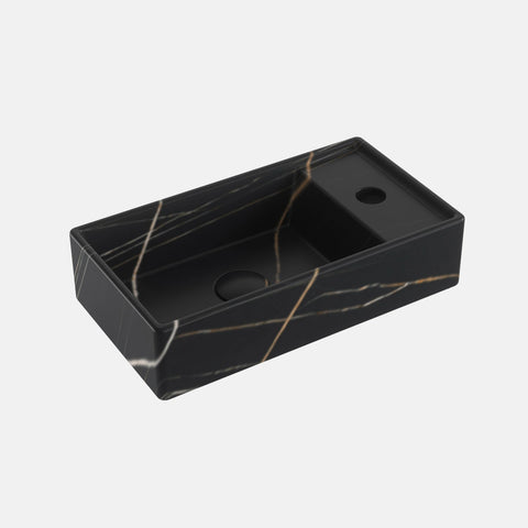 Lys | כיור חרס מונח בגימור קלקטה