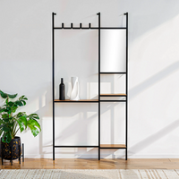 Blen | קונסולה לכניסה לבית בעיצוב מינימליסטי־מודרני עם מראה ומדפים