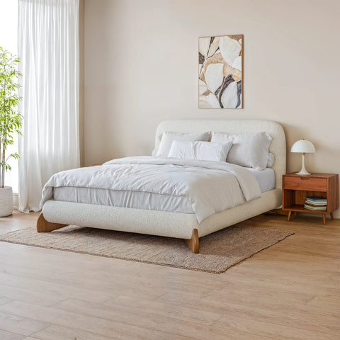 Ardens | מיטה זוגית אלגנטית בהשראה אורגנית