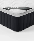 HAVEN | מזרן זוגי היברידי עם קפיצי פוקט ושכבת פילו טופ וייסקו אורטופדית