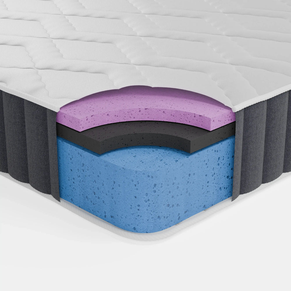 מזרן זוגי NATURE Medium ללא קפיצים בדרגת קשיחות בינונית