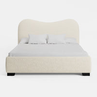 Astrid | מיטה זוגית בעיצוב רך ואלגנטיות נורדית