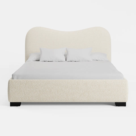 Astrid | מיטה זוגית בעיצוב רך ואלגנטיות נורדית