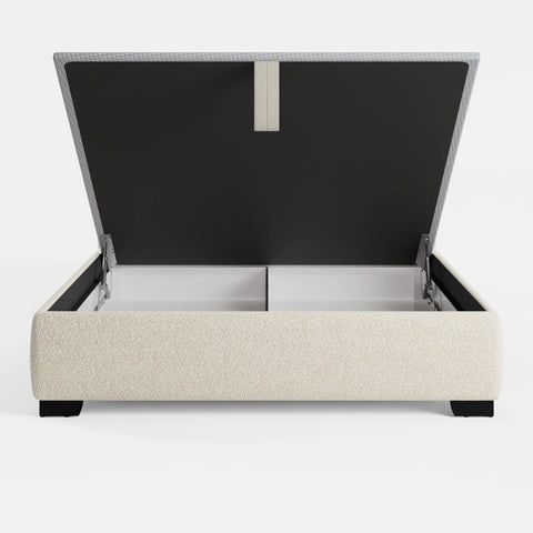 Astrid | מיטה זוגית בעיצוב רך ואלגנטיות נורדית