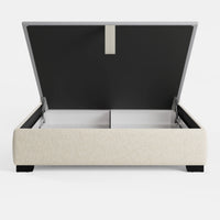 מיטה זוגית Thora בבוקלה עם גב מעוגל