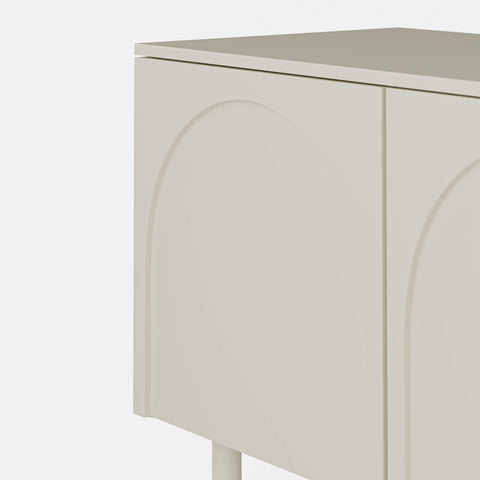 מזנון לסלון עם קשתות שקועות בצביעה מונוכרומטית – דגם Arch