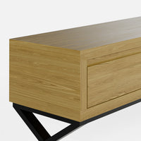 מזנון לסלון מודרני עם רגלי X מדגם Kavix