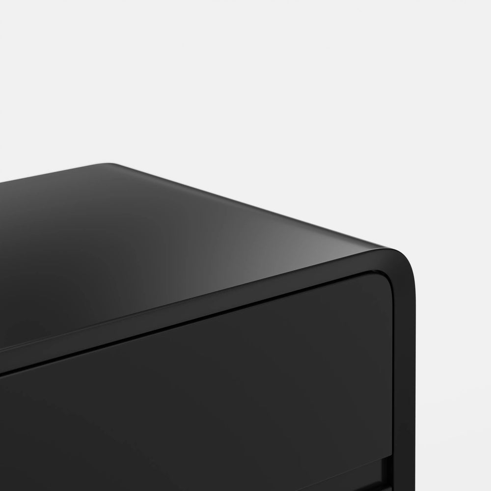 שידת לילה Nubo בעיצוב אולטרה-מודרני עם פינות מעוגלות