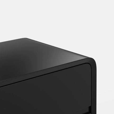 שידת לילה Nubo בעיצוב אולטרה-מודרני עם פינות מעוגלות