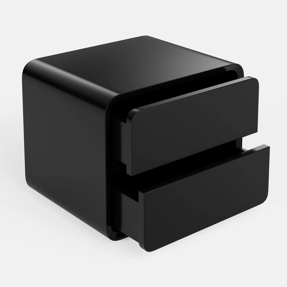 שידת לילה Nubo בעיצוב אולטרה-מודרני עם פינות מעוגלות