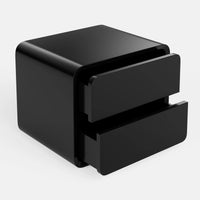 שידת לילה Nubo בעיצוב אולטרה-מודרני עם פינות מעוגלות