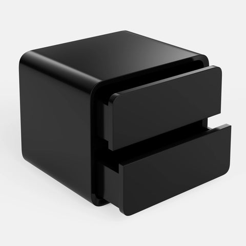 שידת לילה Nubo בעיצוב אולטרה-מודרני עם פינות מעוגלות