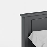 מיטה זוגית בעיצוב קלאסי מודרני עם פאנלים שקועים