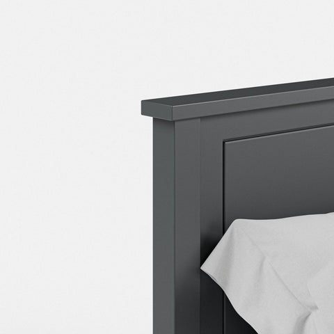 מיטה זוגית בעיצוב קלאסי מודרני עם פאנלים שקועים