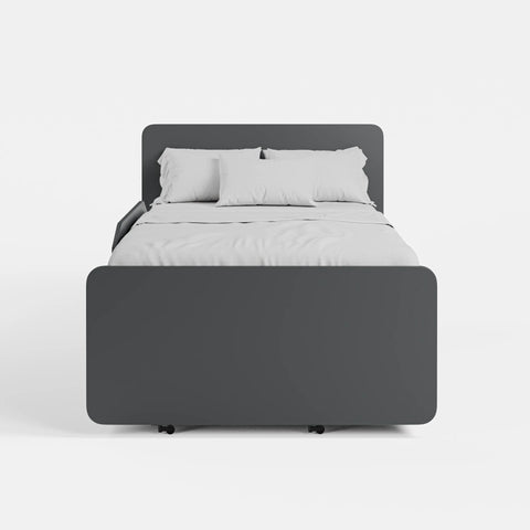 מיטת ילדים עם מיטת חבר ומגירות בעיצוב מודרני פונקציונלי