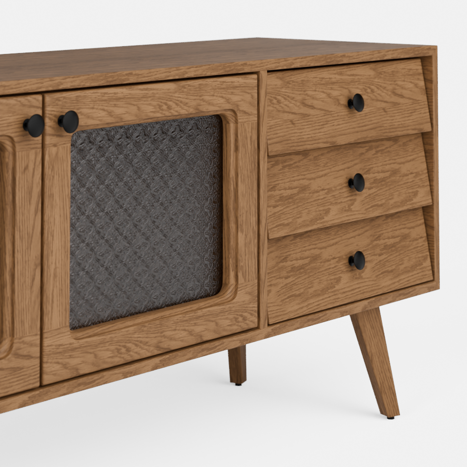 מזנון לסלון Mid-Century Modern מדגם Marvik