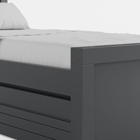 מיטת ילדים עם מיטת חבר ומגירות בעיצוב מודרני קלאסי