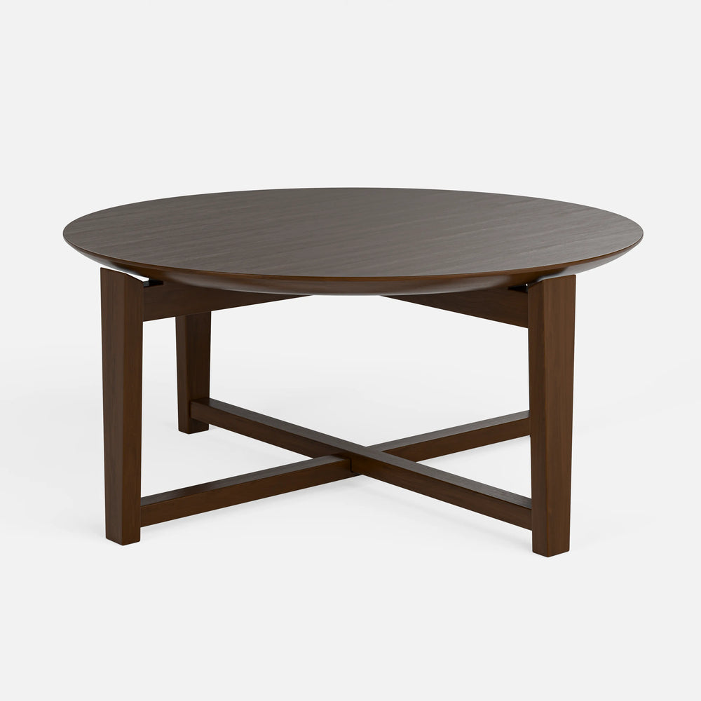 Rowen | שולחן סלון עגול בעיצוב סקנדינבי חמים