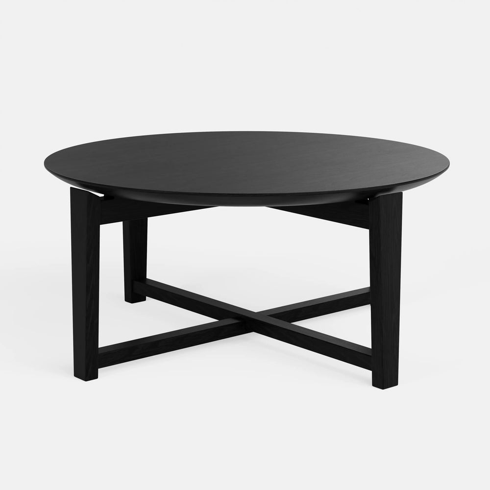 Rowen | שולחן סלון עגול בעיצוב סקנדינבי חמים