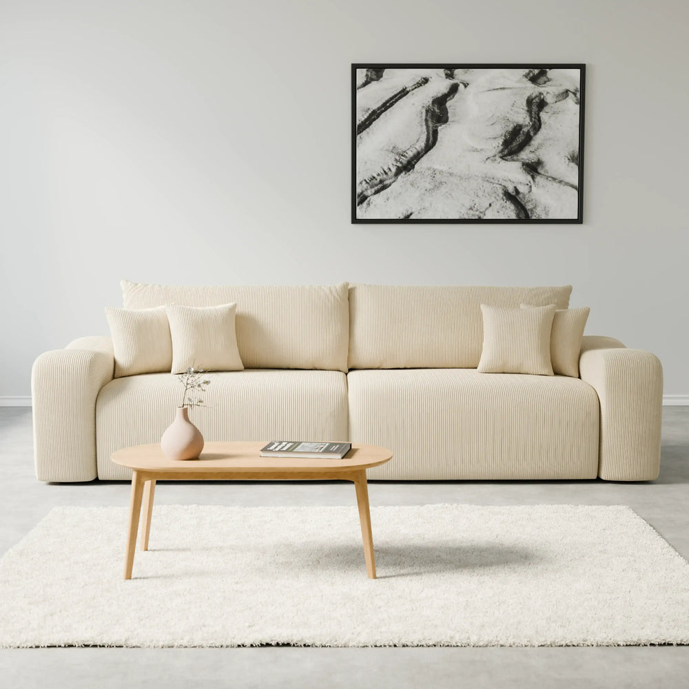 ספת רביצה בד קורדרוי בעיצוב מודרני – דגם Moro