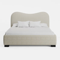 Astrid | מיטה זוגית בעיצוב רך ואלגנטיות נורדית