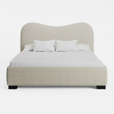 Astrid | מיטה זוגית בעיצוב רך ואלגנטיות נורדית