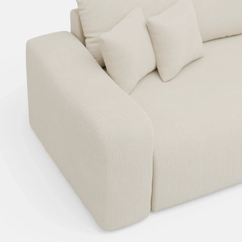 ספת רביצה בד קורדרוי בעיצוב מודרני – דגם Moro