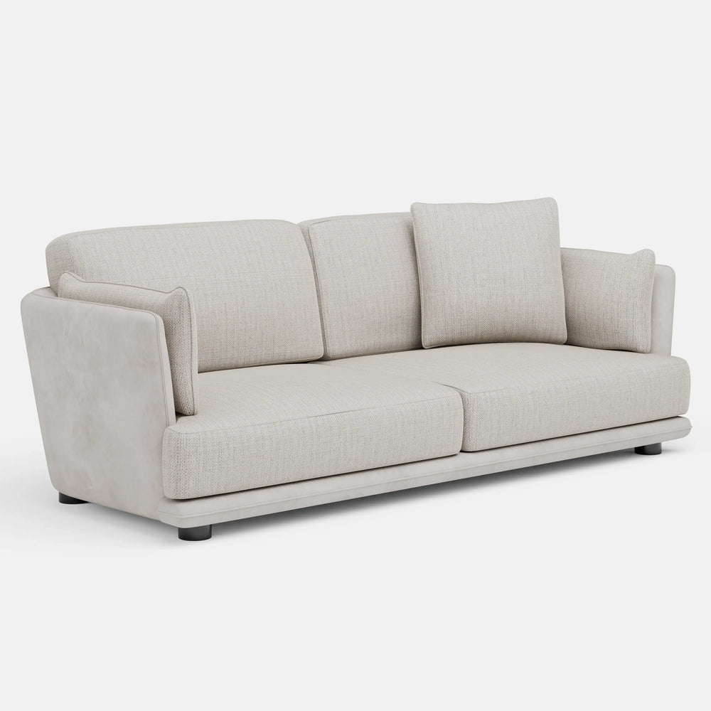 Lyse – ספה מודרנית מינימליסטית עם כריות צד ונוחות עוטפת