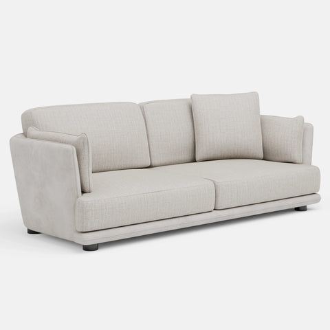 Lyse – ספה מודרנית מינימליסטית עם כריות צד ונוחות עוטפת