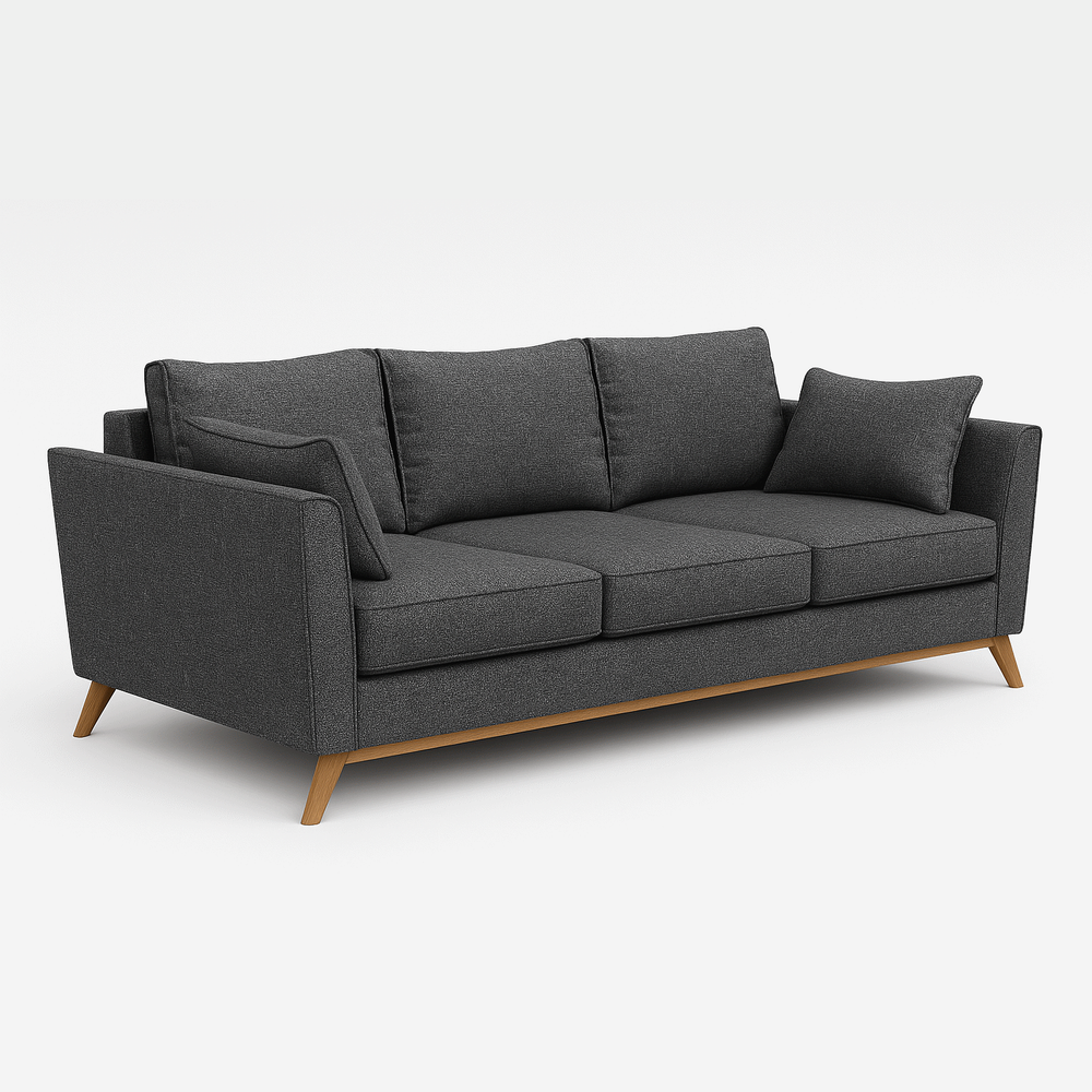 Skye – ספה סקנדינבית עם רגלי עץ בעיצוב מודרני