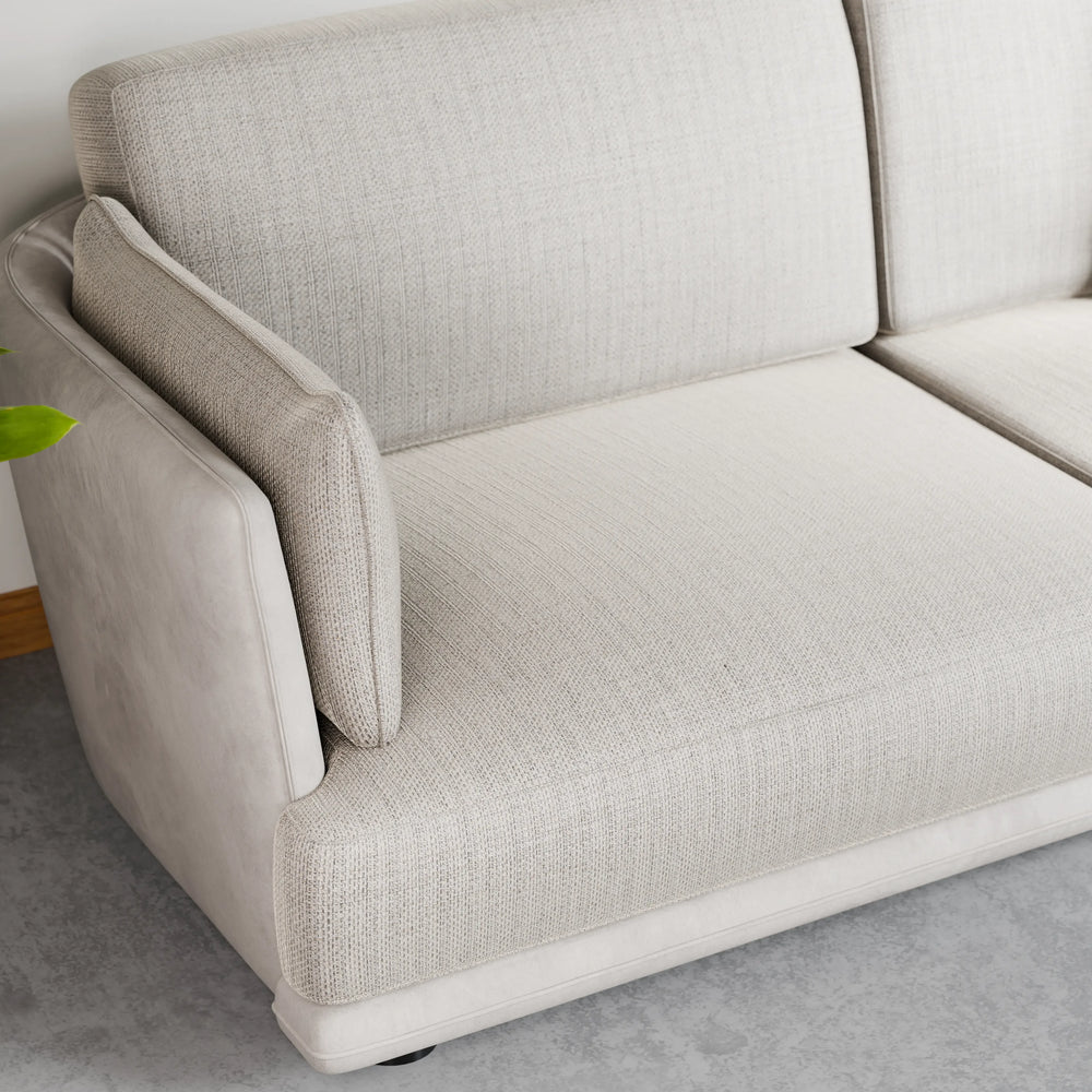 Lyse – ספה מודרנית מינימליסטית עם כריות צד ונוחות עוטפת