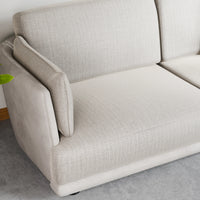 Lyse – ספה מודרנית מינימליסטית עם כריות צד ונוחות עוטפת