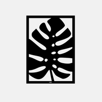 תמונת מתכת Lov אפקט עומק בעיצוב טבעי ומודרני