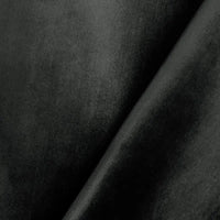 זוג כריות נוי מבד קטיפה מבריק בגוון שחור