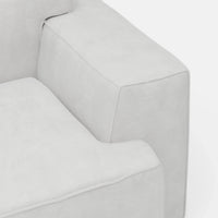 Snohvit – ספה מודרנית מינימליסטית עם מושב עמוק ונוחות מקסימלית