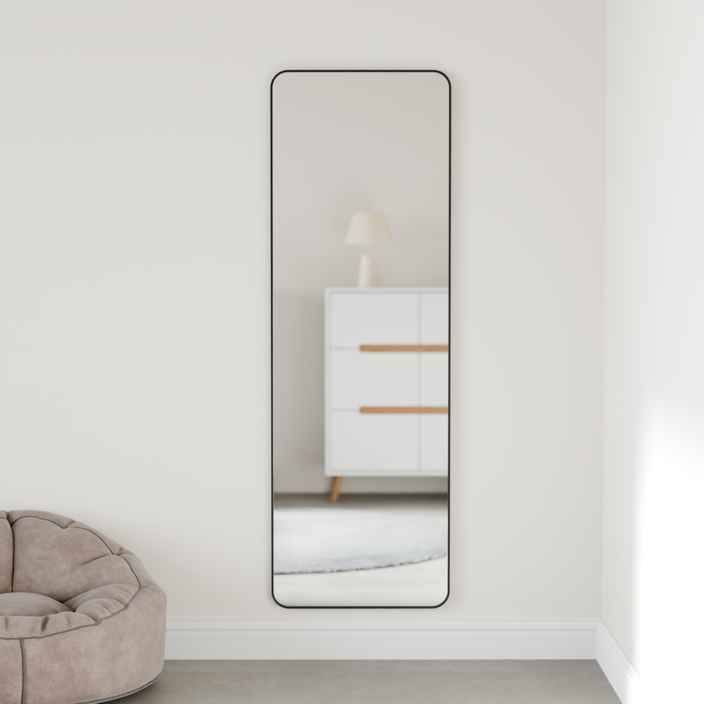 מראת גוף מלבנית לתלייה או עמידה בעיצוב מינימליסטי – דגם Speil