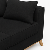 Skye – ספה סקנדינבית עם רגלי עץ בעיצוב מודרני