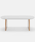 Birch | שולחן סלון אובלי בעיצוב סקנדינבי