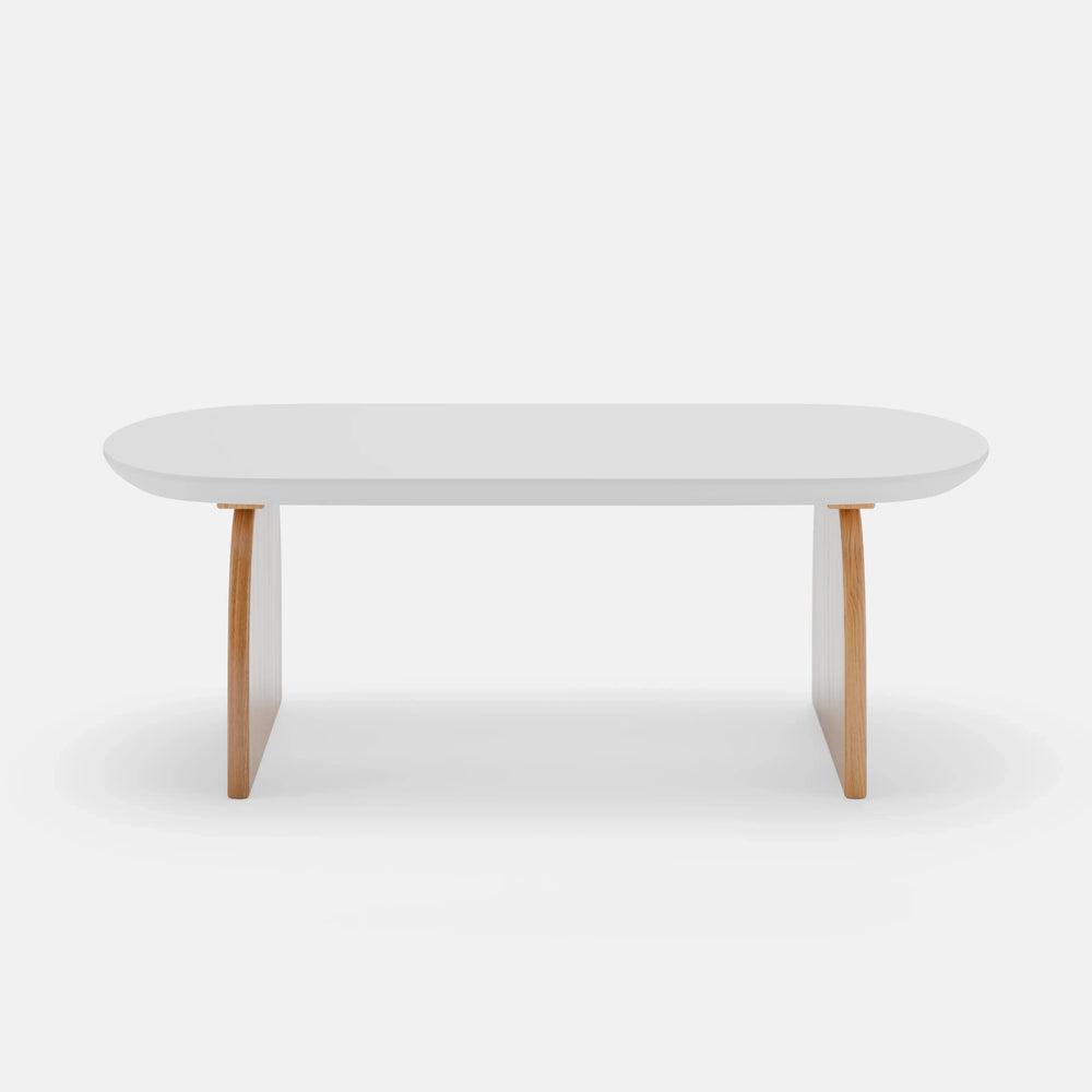 Birch | שולחן סלון אובלי בעיצוב סקנדינבי