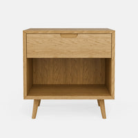 שידת לילה סקנדינבית Varden בגוון אלון או אגוז