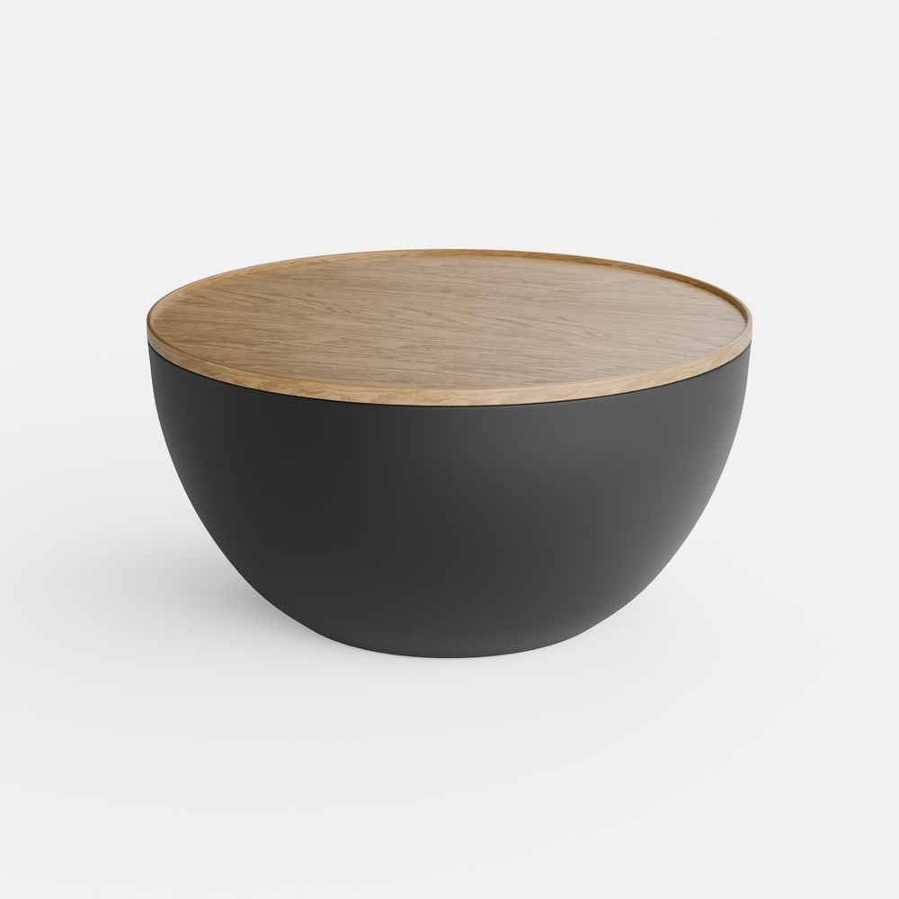 שחור + אלון טבעי