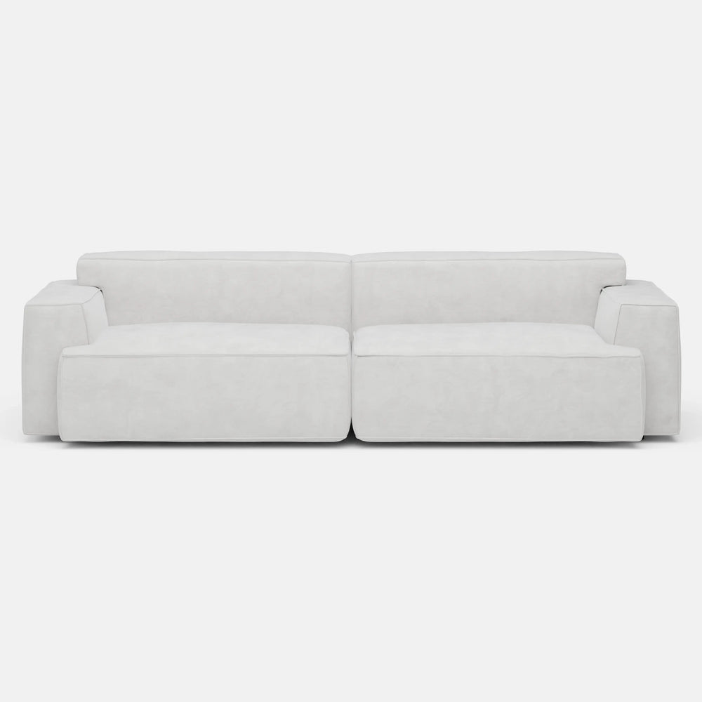 Snohvit – ספה מודרנית מינימליסטית עם מושב עמוק ונוחות מקסימלית