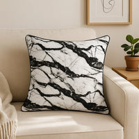 כריות נוי Marmor הדפס שיש קטיפתי