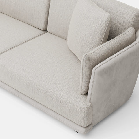 Lyse – ספה מודרנית מינימליסטית עם כריות צד ונוחות עוטפת