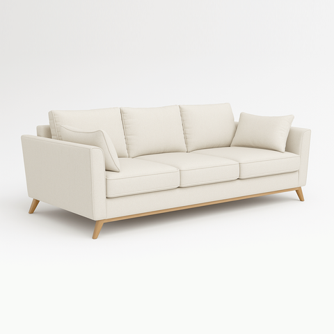 Skye – ספה סקנדינבית עם רגלי עץ בעיצוב מודרני