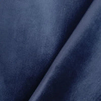 זוג כריות נוי מבד קטיפה מבריק בגוון כחול כהה